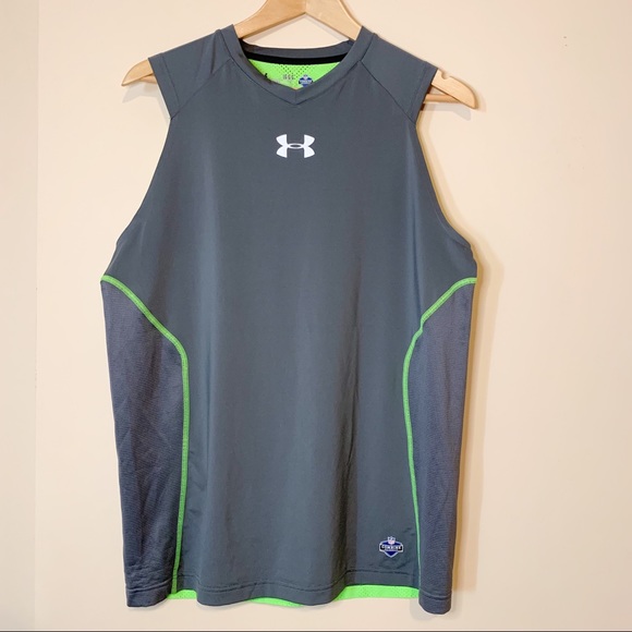 Under Armour Other - Men’s Under Armour Gray Fitted Tank Top